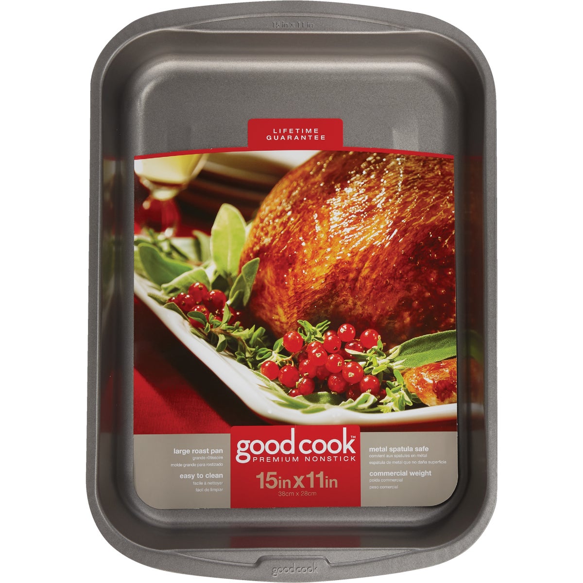 GoodCook 11 In. x 15 In. Non-Stick Roast Pan