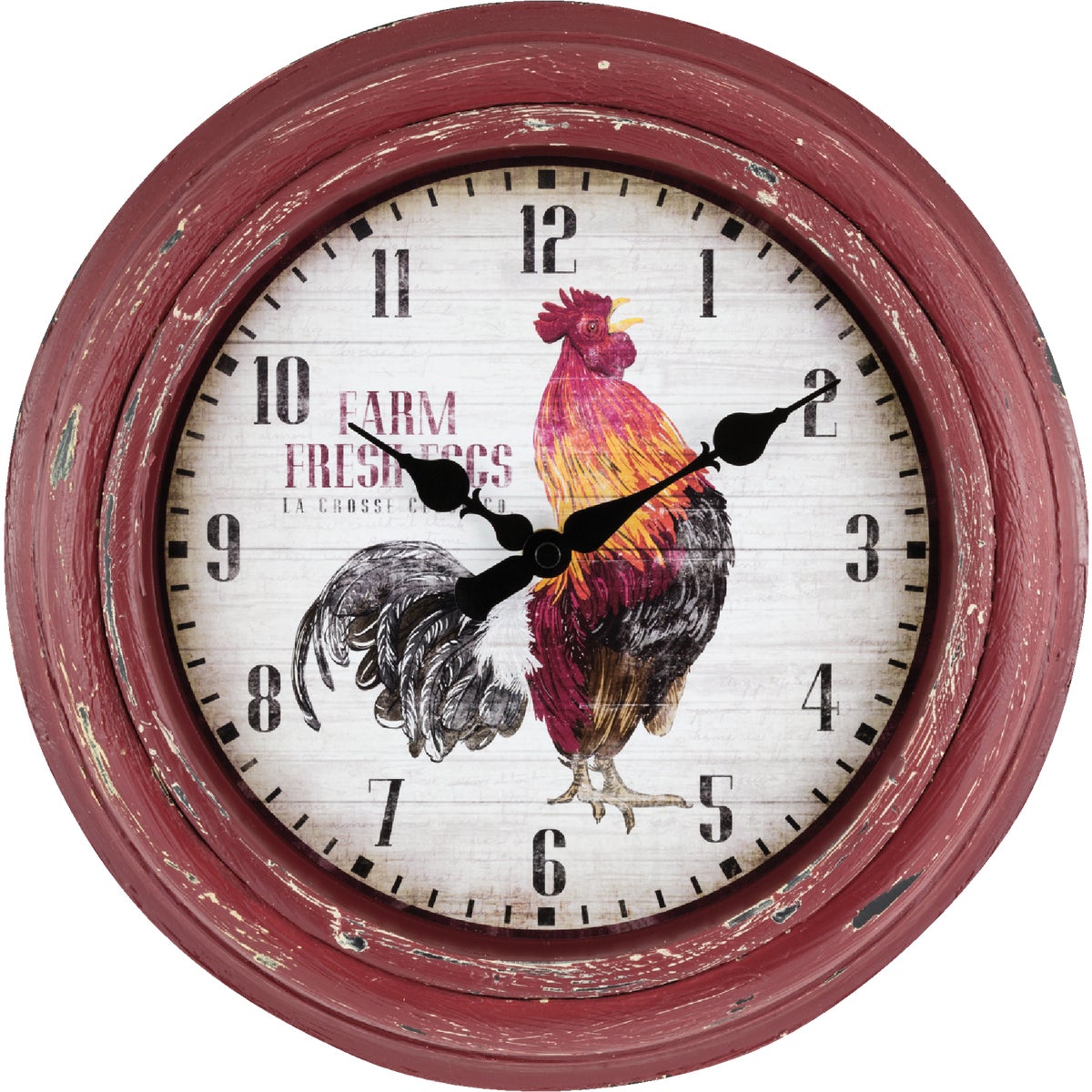 La Crosse Clock Rooster Wall Clock