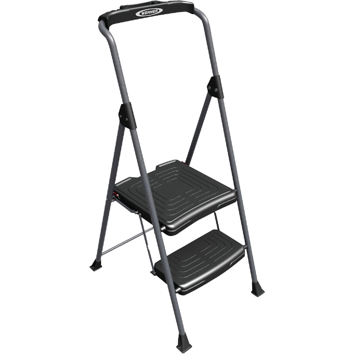 Werner 2-Step Podium Folding Step Stool