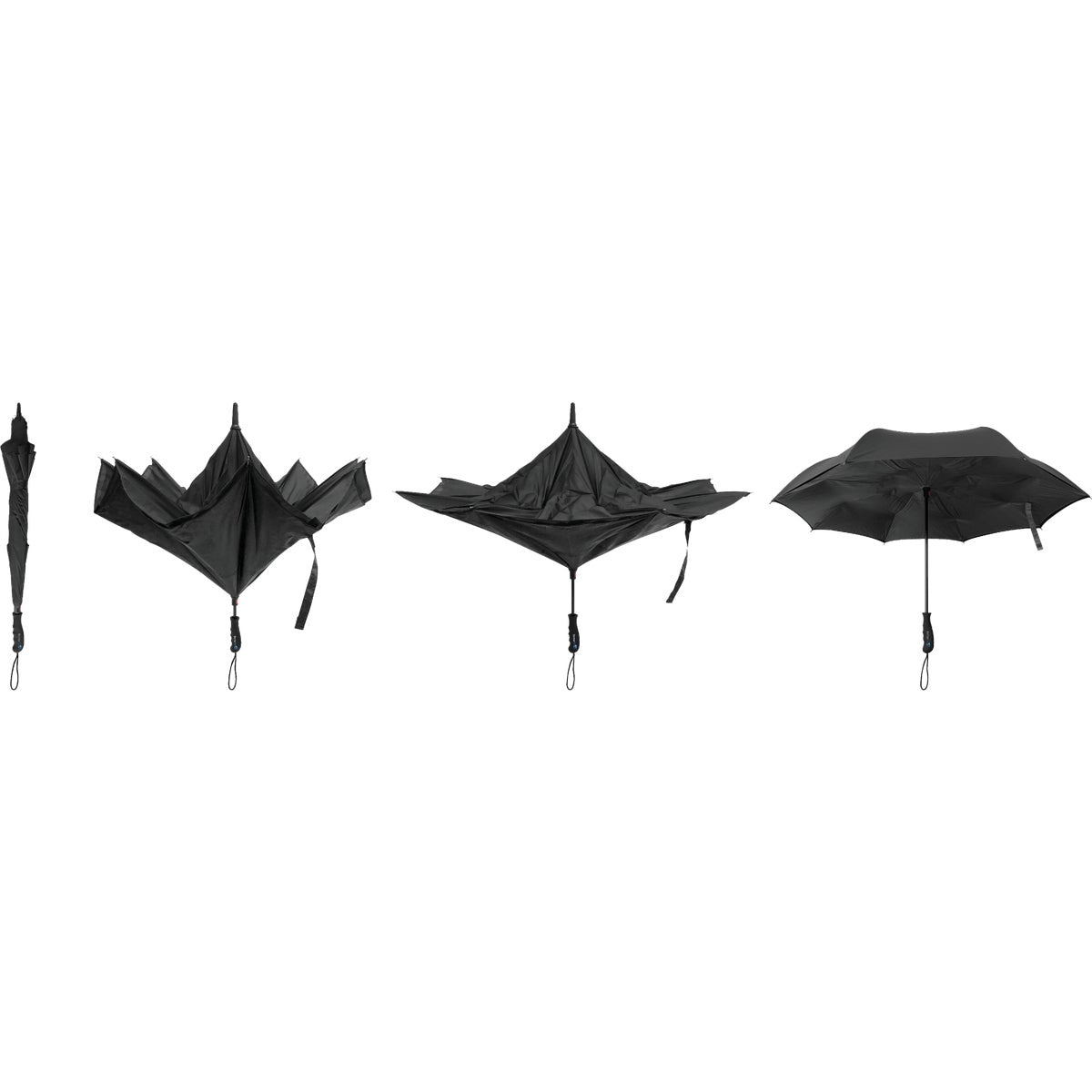 Better Brella Reverse-Open 41.5 In. Umbrella, Black