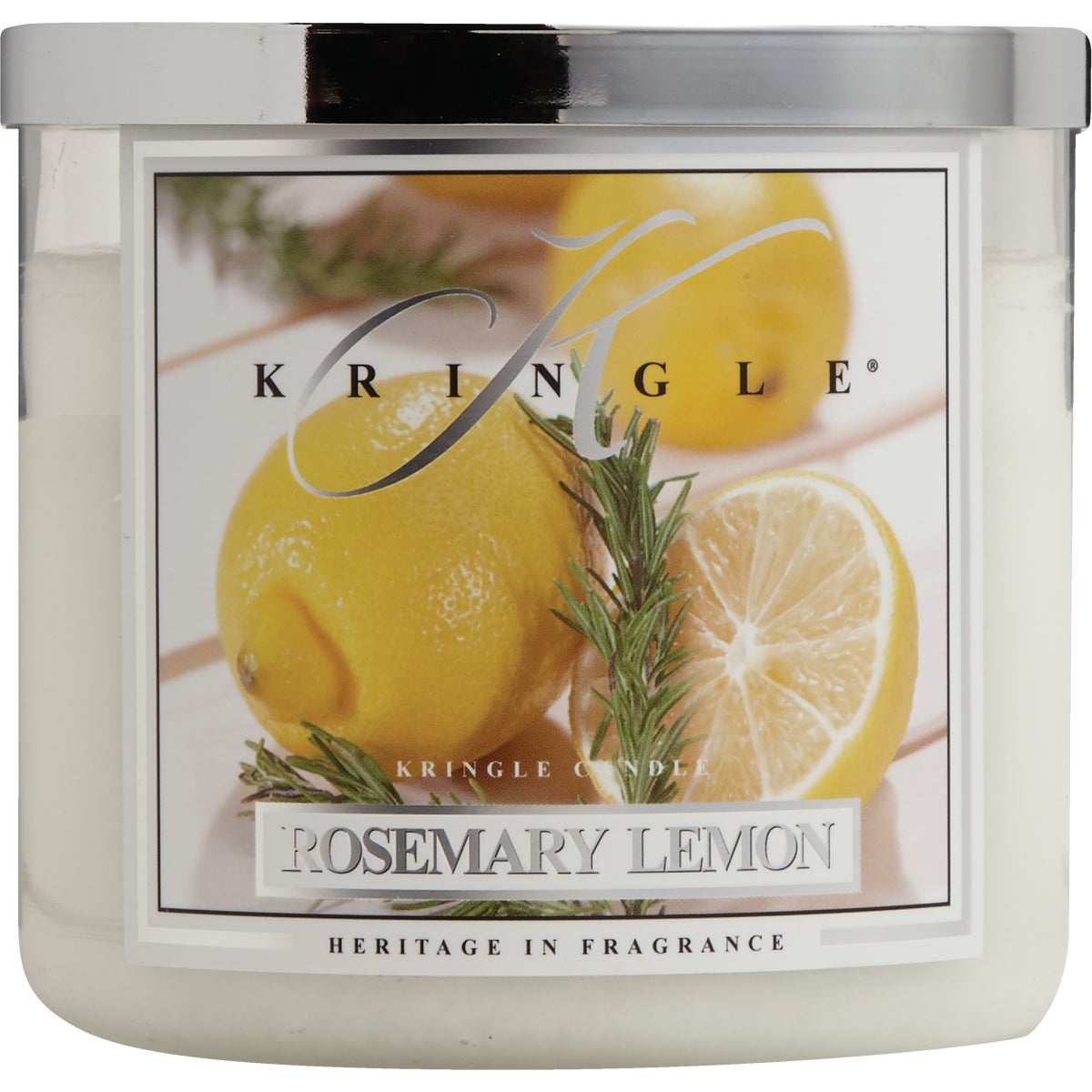 Kringle Candle 14.5 Oz. Rosemary Lemon Jar Candle