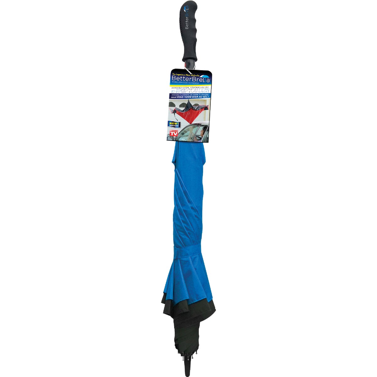 Better Brella Reverse-Open 41.5 In. Umbrella, Blue