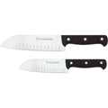 J.A. International Eversharp Stainless Steel Santoku Knife Set (2-Piece)