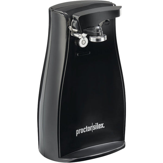 Proctor Silex Power Opener Black Electric Can Opener