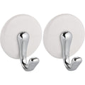 InterDesign Forma York White & Chrome Adhesive Hook