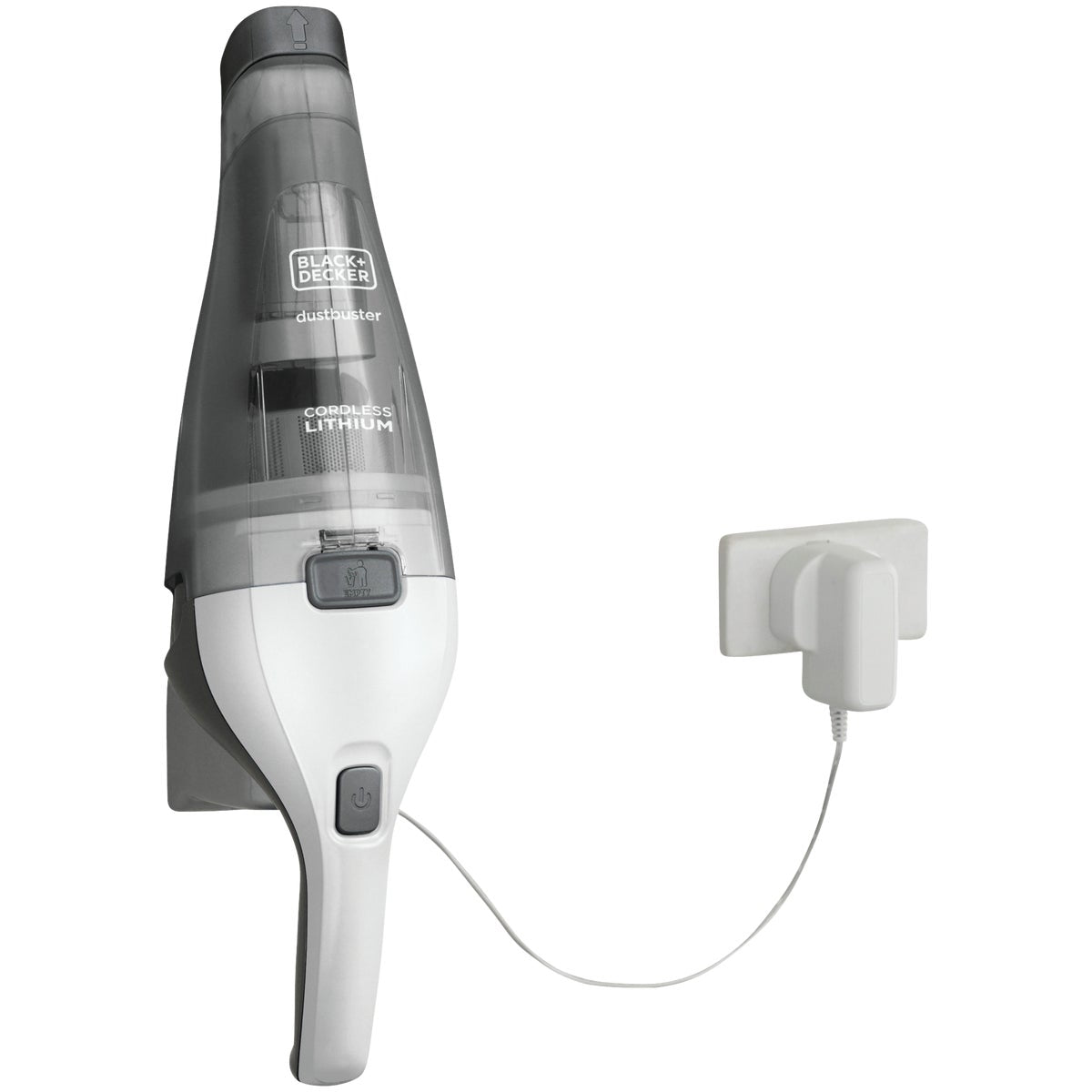 Black & Decker Dustbuster 7.2V 1.5AH White Cordless Handheld Vacuum Cleaner