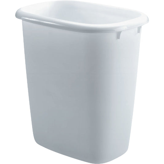 Rubbermaid 15 Qt. White Wastebasket