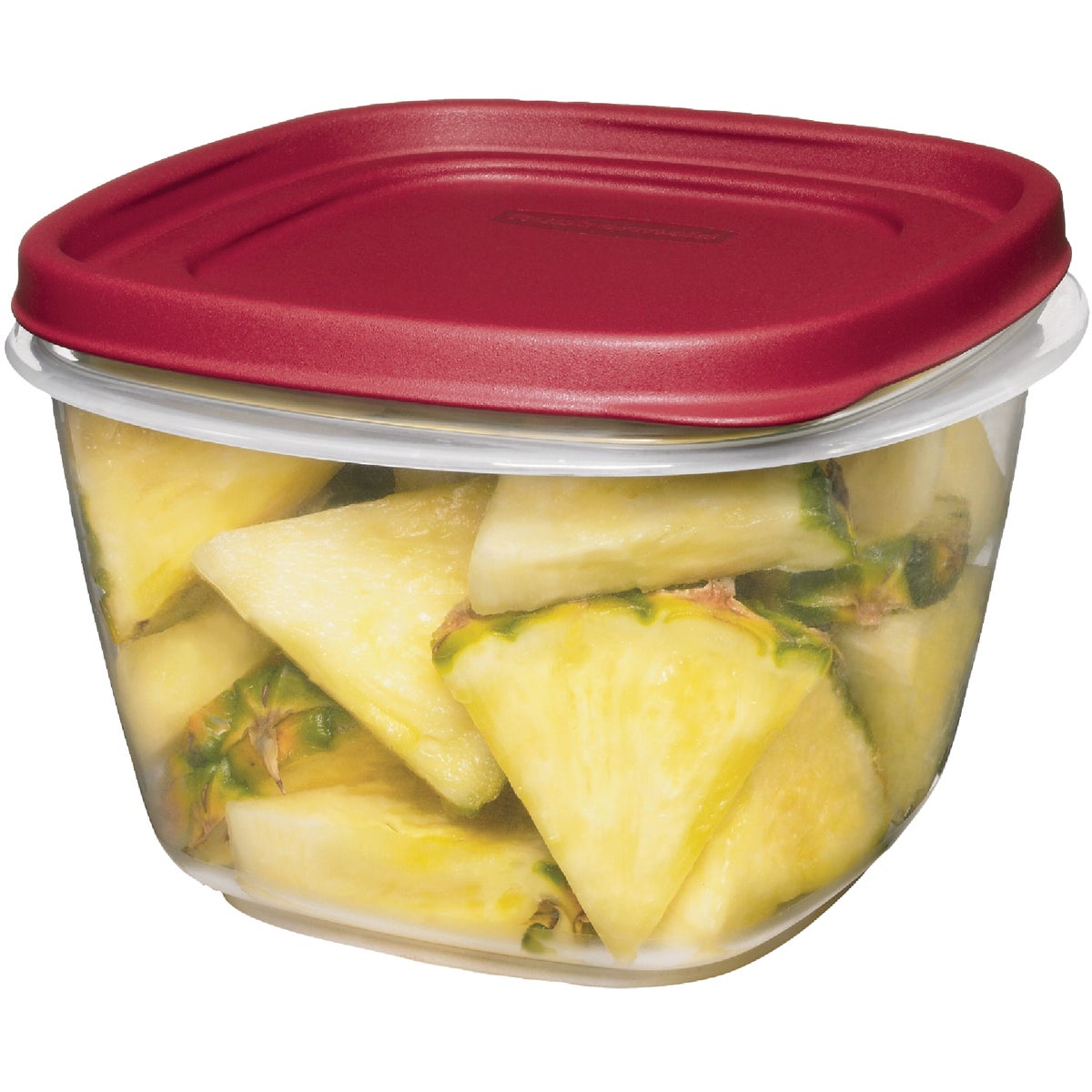 Rubbermaid Easy Find Lids 7 C. Clear Round Food Storage Container