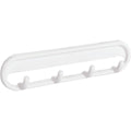 InterDesign White Multipurpose Hook Rail
