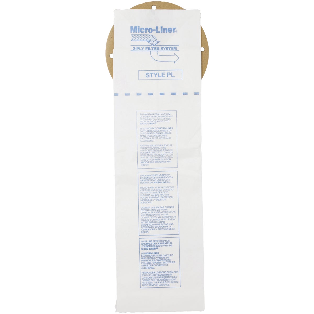 Eureka Type PL Standard Vacuum Bag (3-Pack)