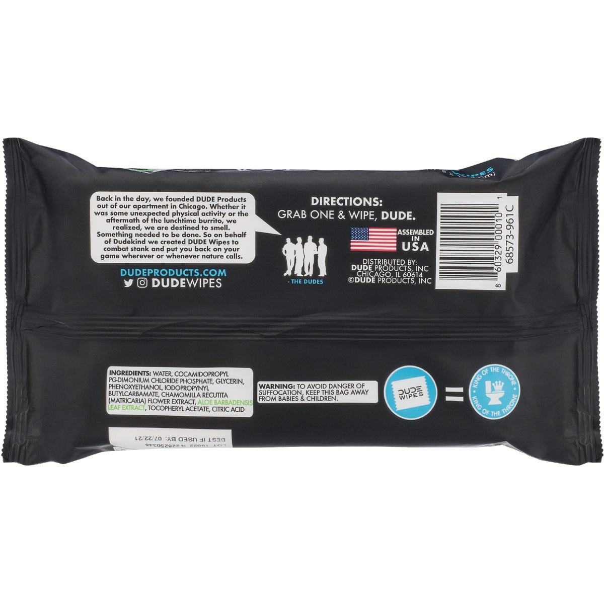 Dude Wipes Flushable Wipes (48-Count)