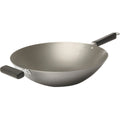 Joyce Chen 14 In. Flat Bottom Pro Chef Carbon Steel Wok