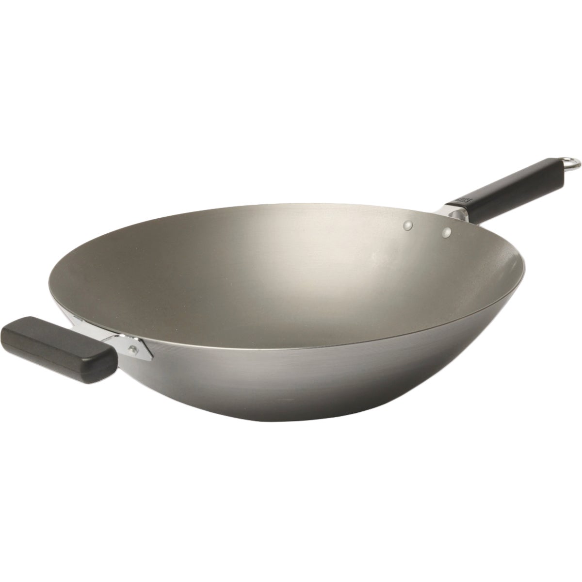 Joyce Chen 14 In. Flat Bottom Pro Chef Carbon Steel Wok