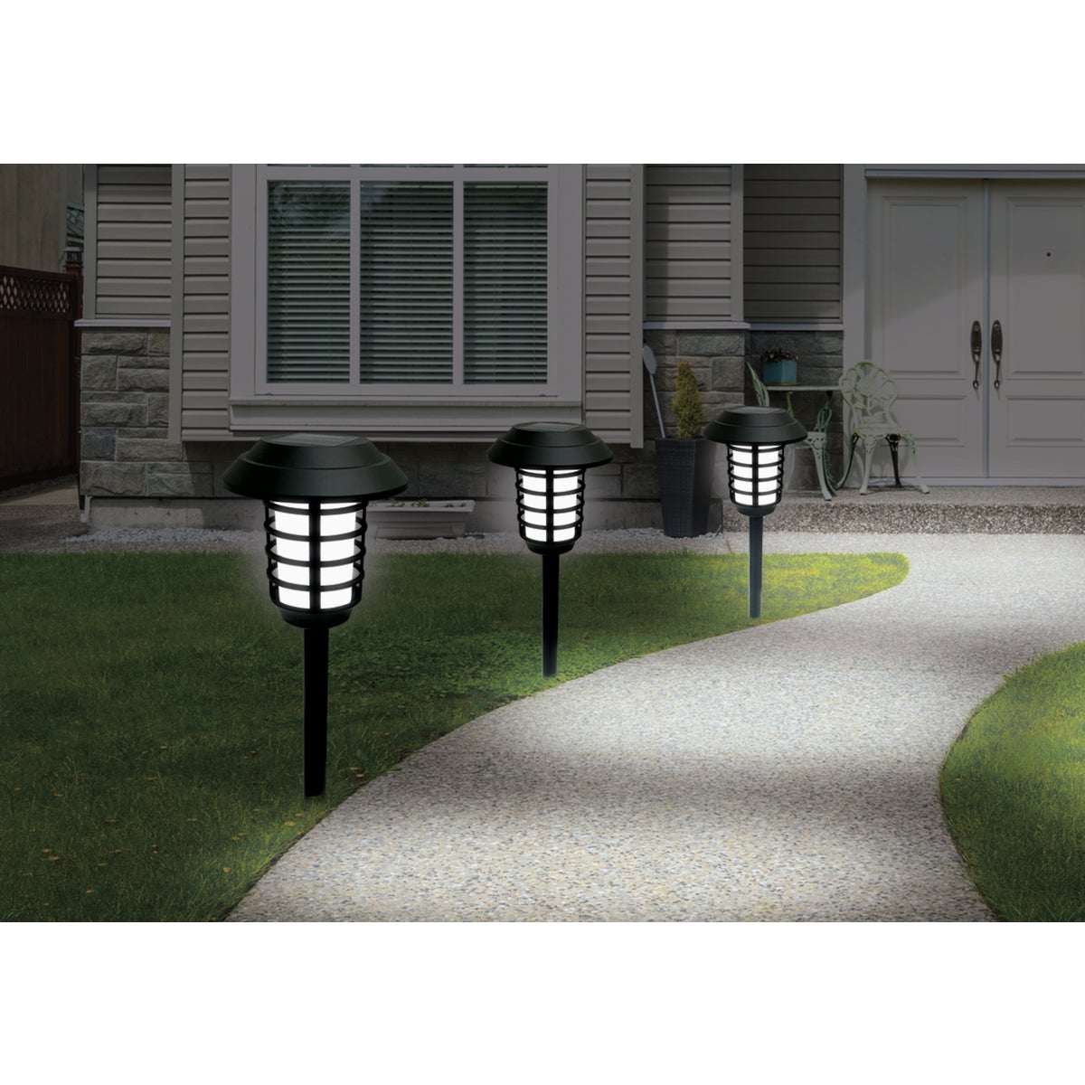 Bell+Howell Solar Pathway Lights (4-Pack)