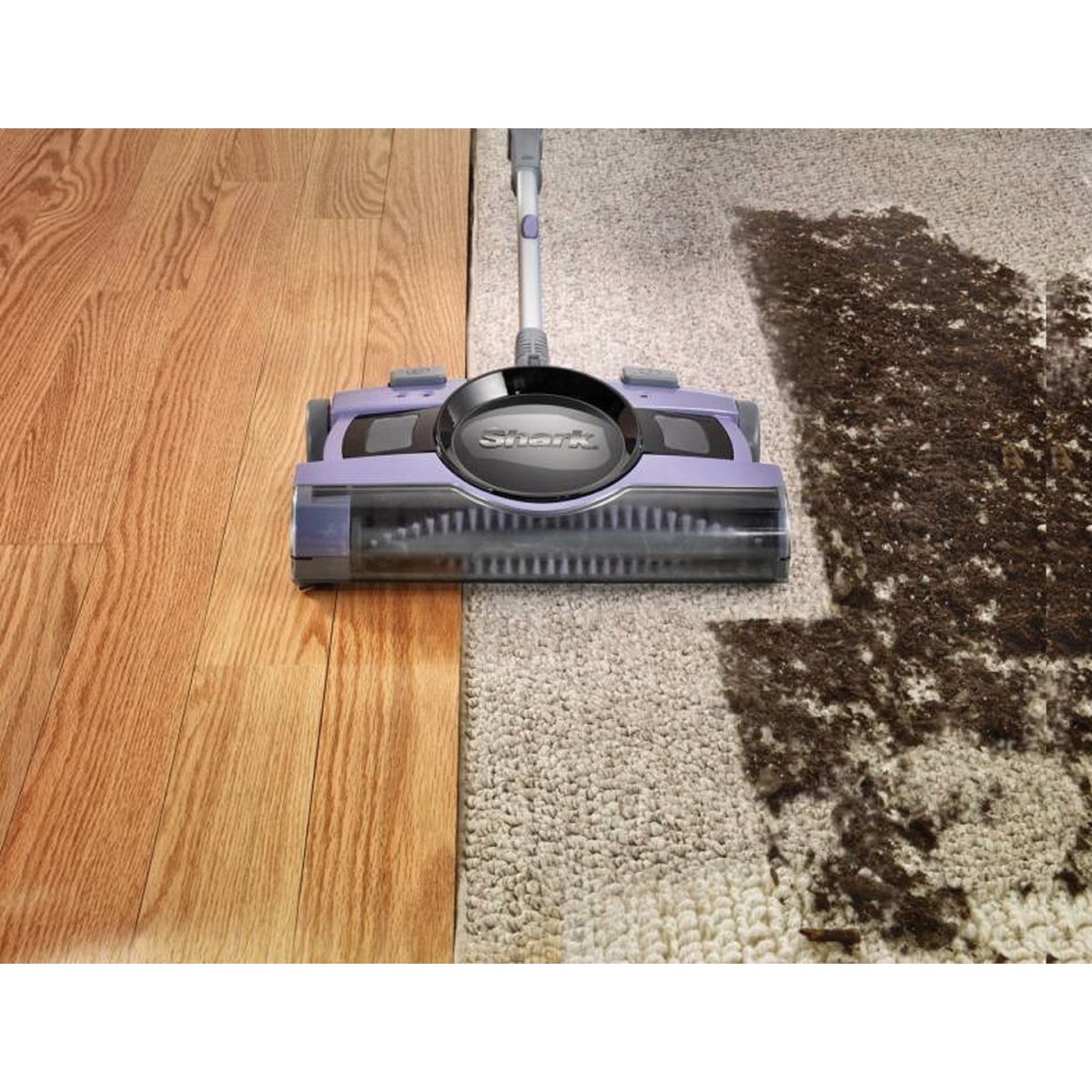 Shark 10 In. Rechargeable Floor & Carpet Sweeper