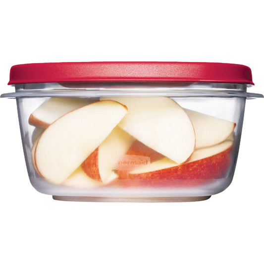 Rubbermaid Easy Find Lids 5 C. Clear Round Food Storage Container