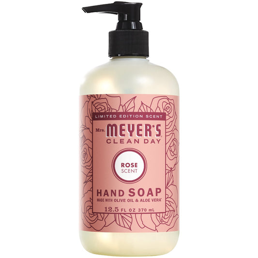 Mrs Meyer's Clean Day 12.5 Oz. Rose Liquid Hand Soap