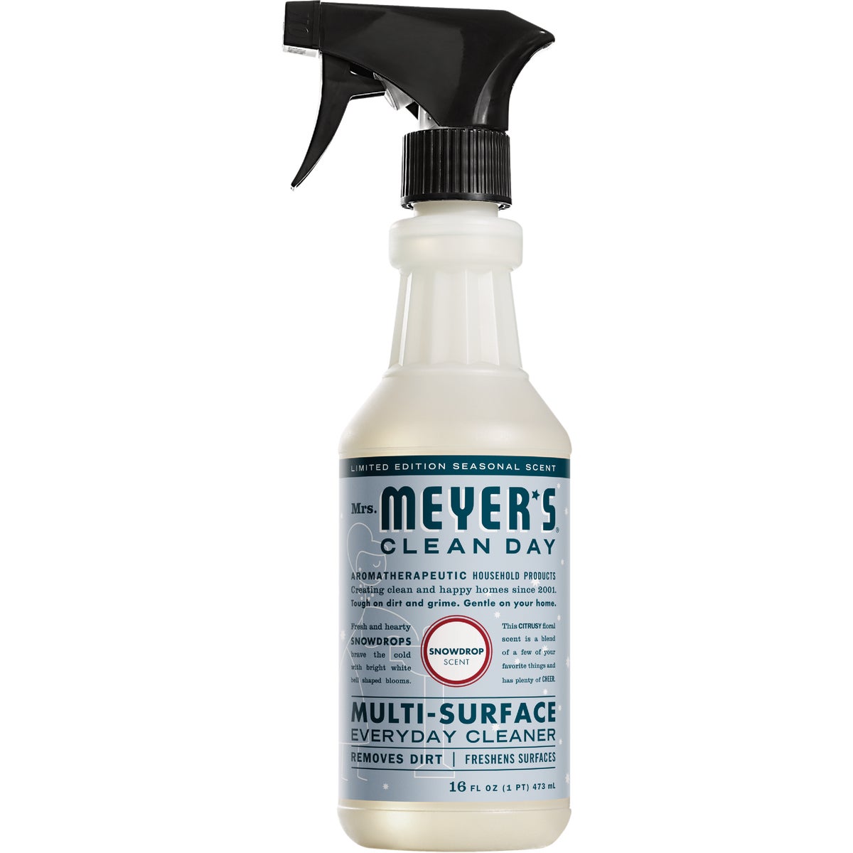 Mrs Meyer's Clean Day 16 Oz. Snow Drop Multi-Surface Cleaner