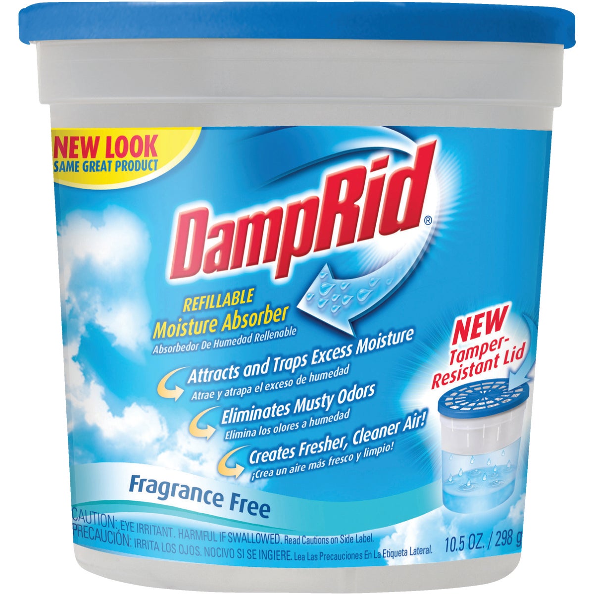DampRid 10.5 Oz. Fragrance Free Refillable Moisture Absorber