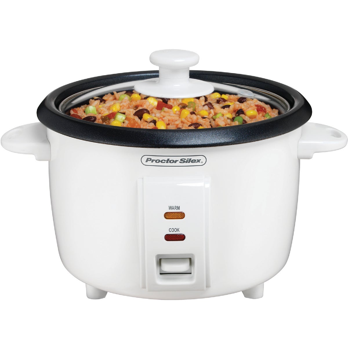 Proctor Silex 8 Cup White Rice Cooker