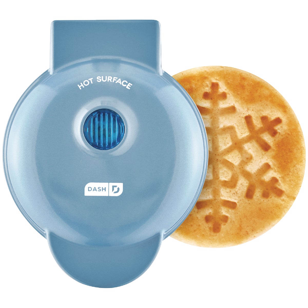 Dash 4 In. Snowflake Mini Waffle Maker