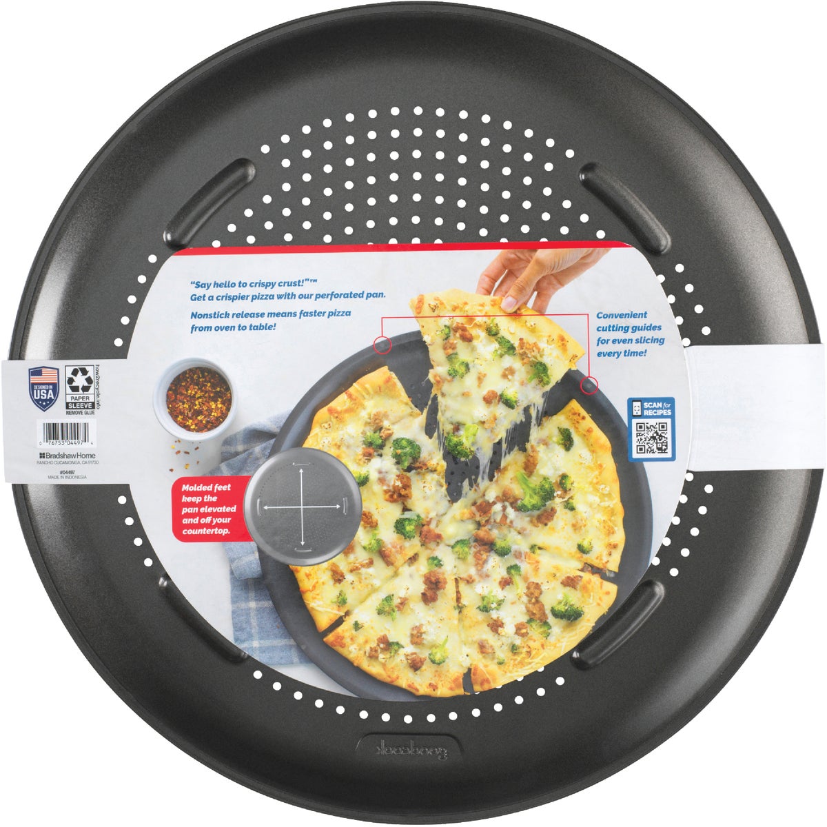 Good Cook AirPerfect 15.75 In. Carbon Steel Nonstick Large Pizza Pan