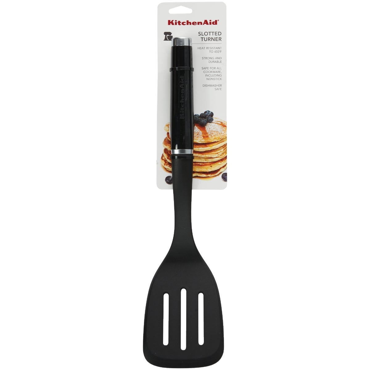 KitchenAid 13 In. Black Nylon Slotted Turner