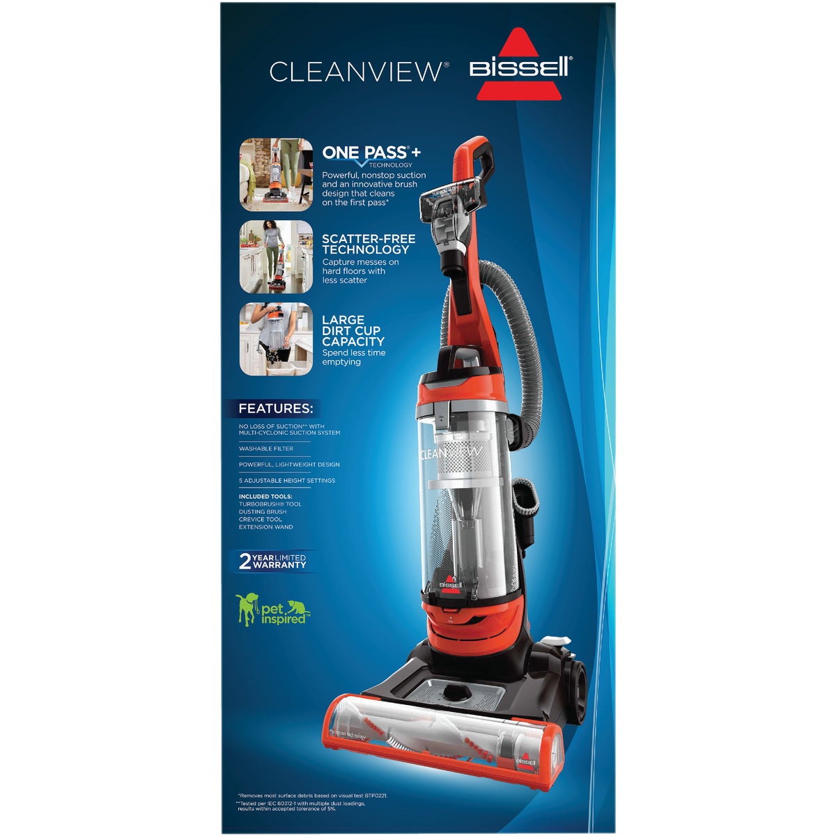 Bissell CleanView Bagless Upright Vacuum Cleaner