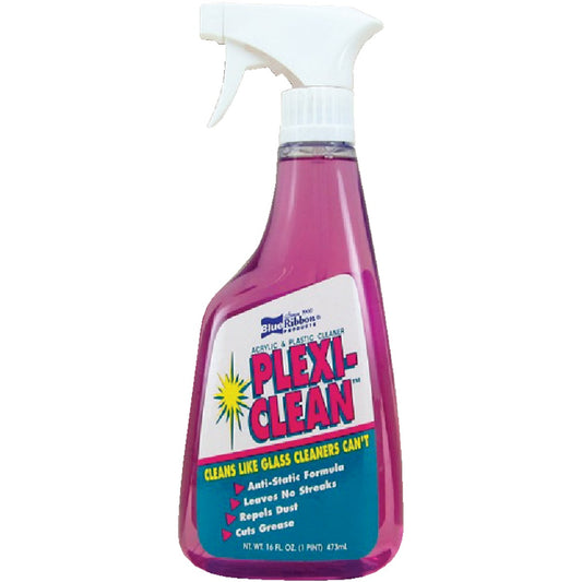 Blue Ribbon Products Plexi-Clean 16 Oz. Acrylic & Plastic Cleaner