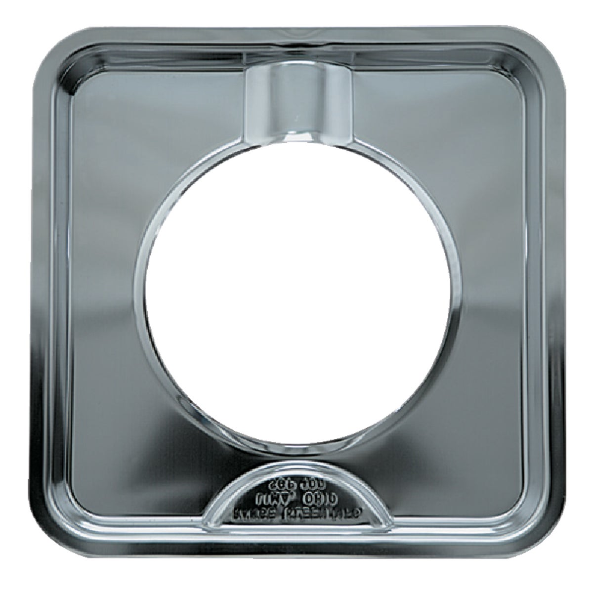 Range Kleen Gas 4-3/8" Style H Square Chrome Drip Pan