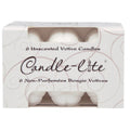 Candle-lite White Unscented Votive Candle (6 Count)