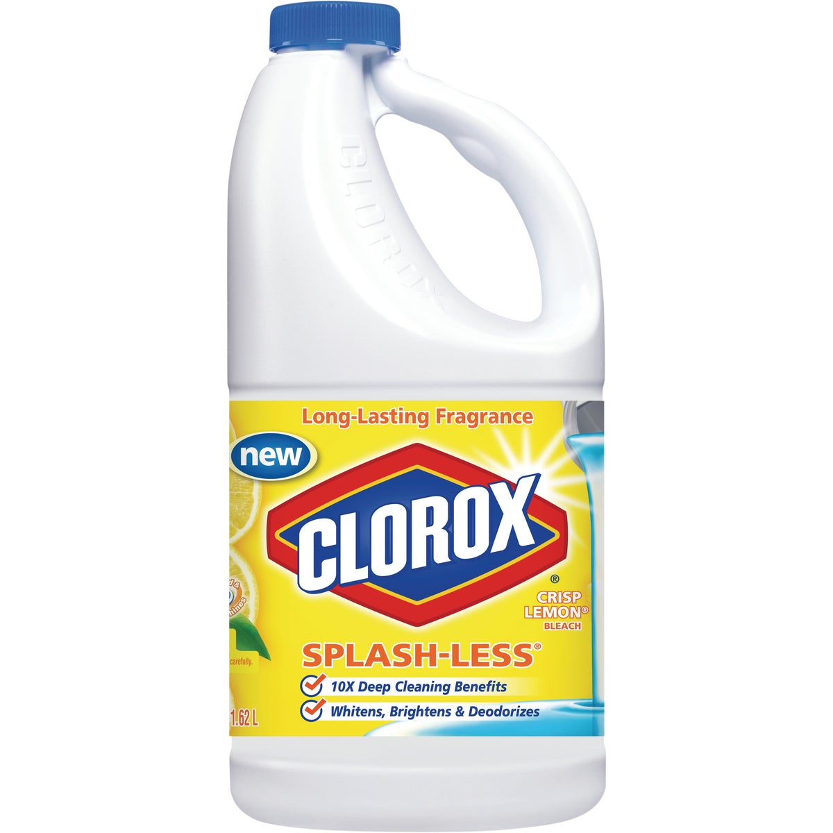 Clorox 55 Oz. Lemon Concentrated Splash-Less Bleach