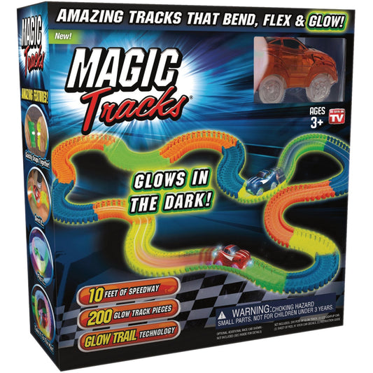 Magic Tracks Glow In The Dark Race Track