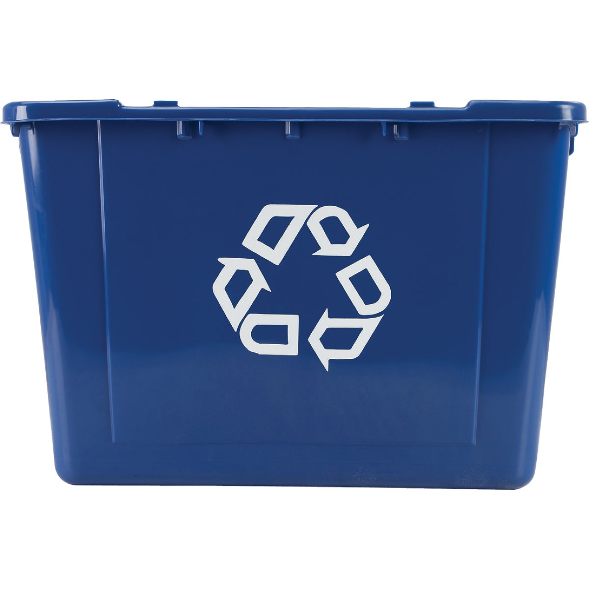 Rubbermaid Commercial 14 Gal. Blue Recycling Box