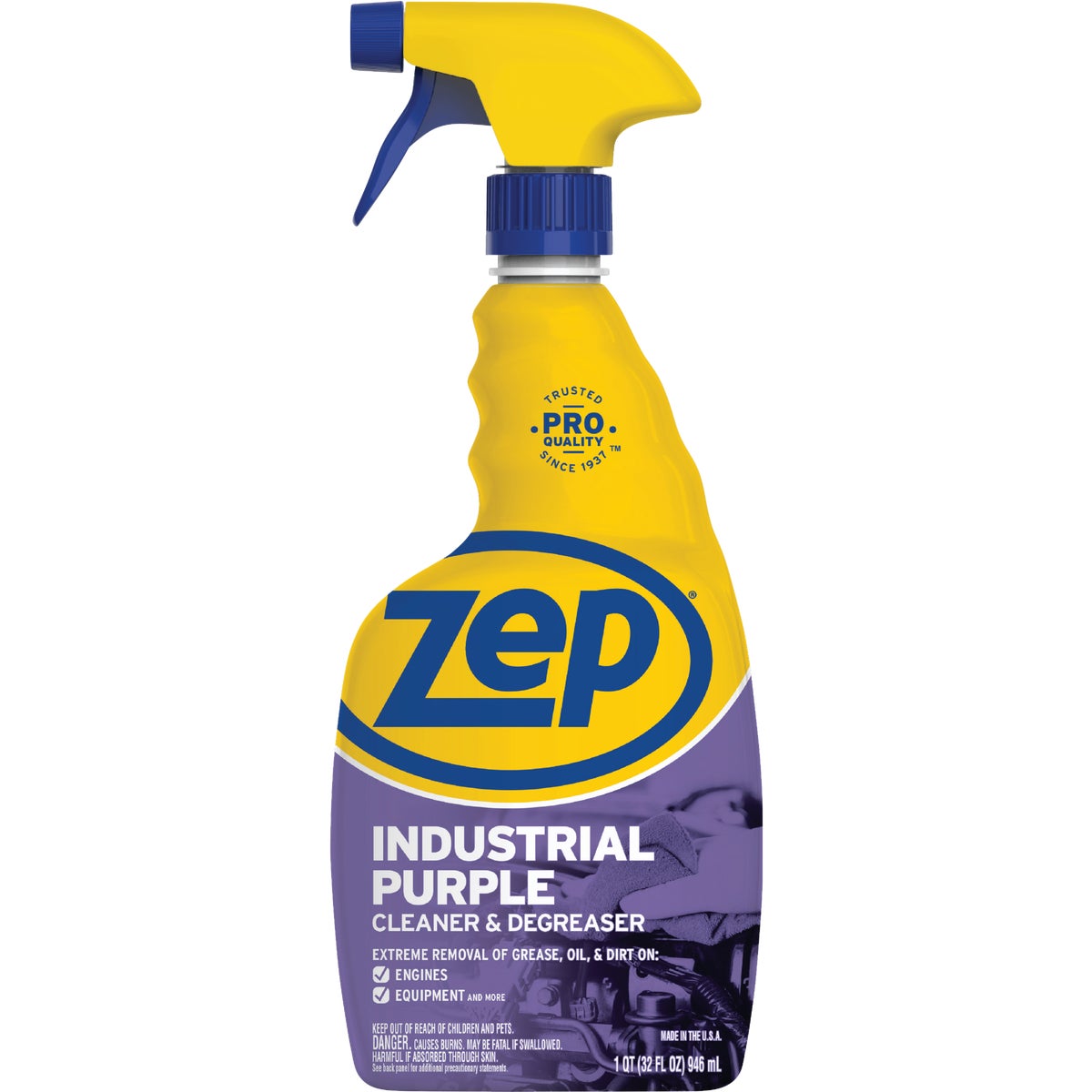 Zep 32 Oz. Industrial Purple Ready-To-Use Degreaser & Cleaner Spray