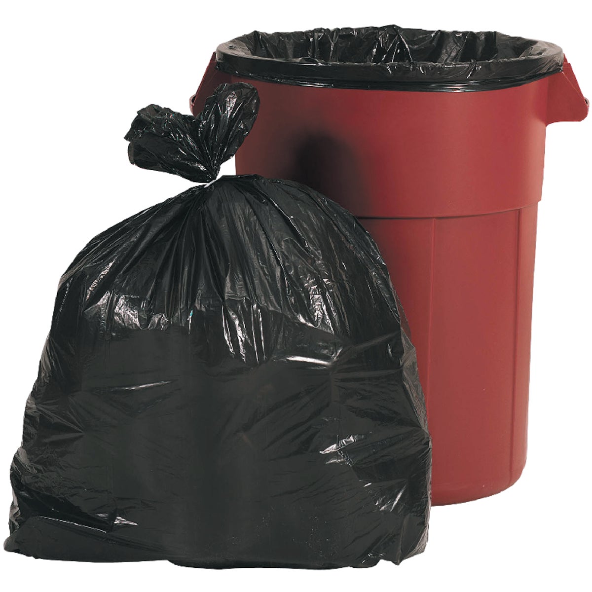 Do it Best 30 Gal. Large Black Trash Bag (20 Count)