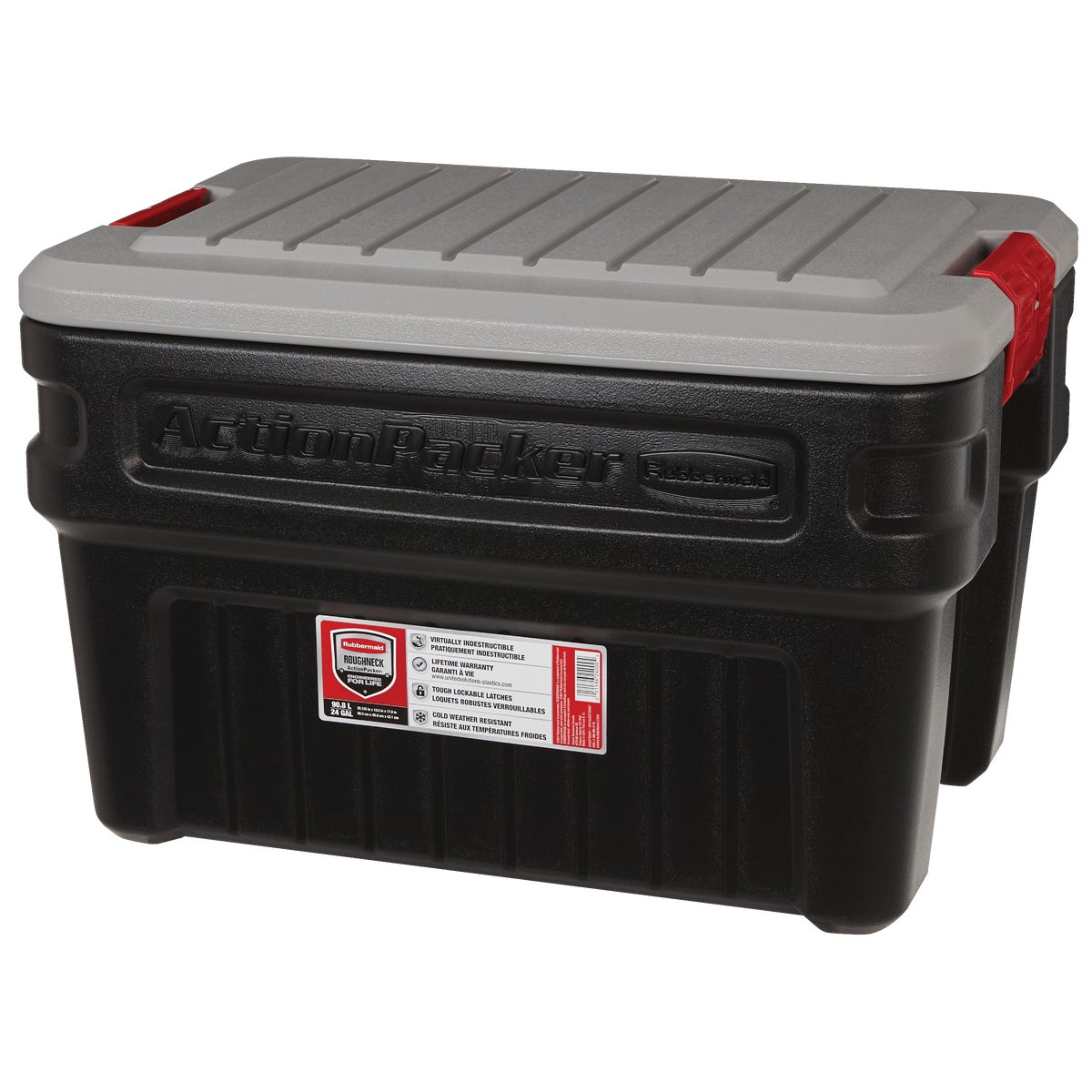 Rubbermaid 24 Gal. ActionPacker Tote