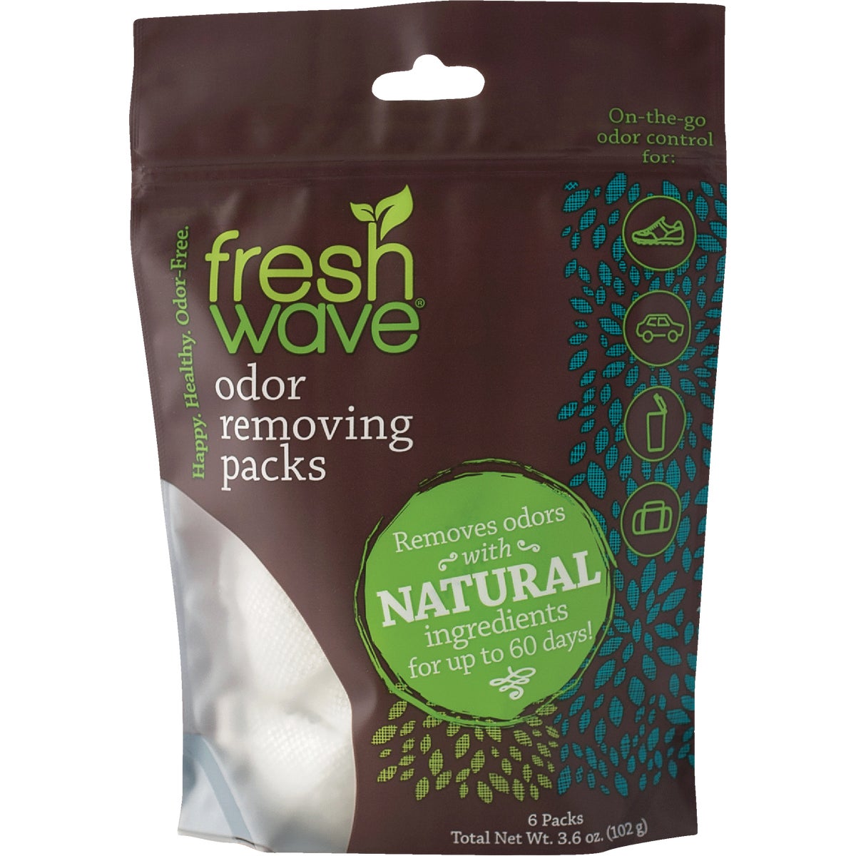 Fresh Wave Unscented Gel Air Freshener (5-Count)