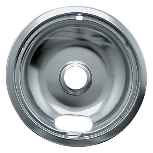 Range Kleen Electric 8" Style A Round Chrome Drip Pan