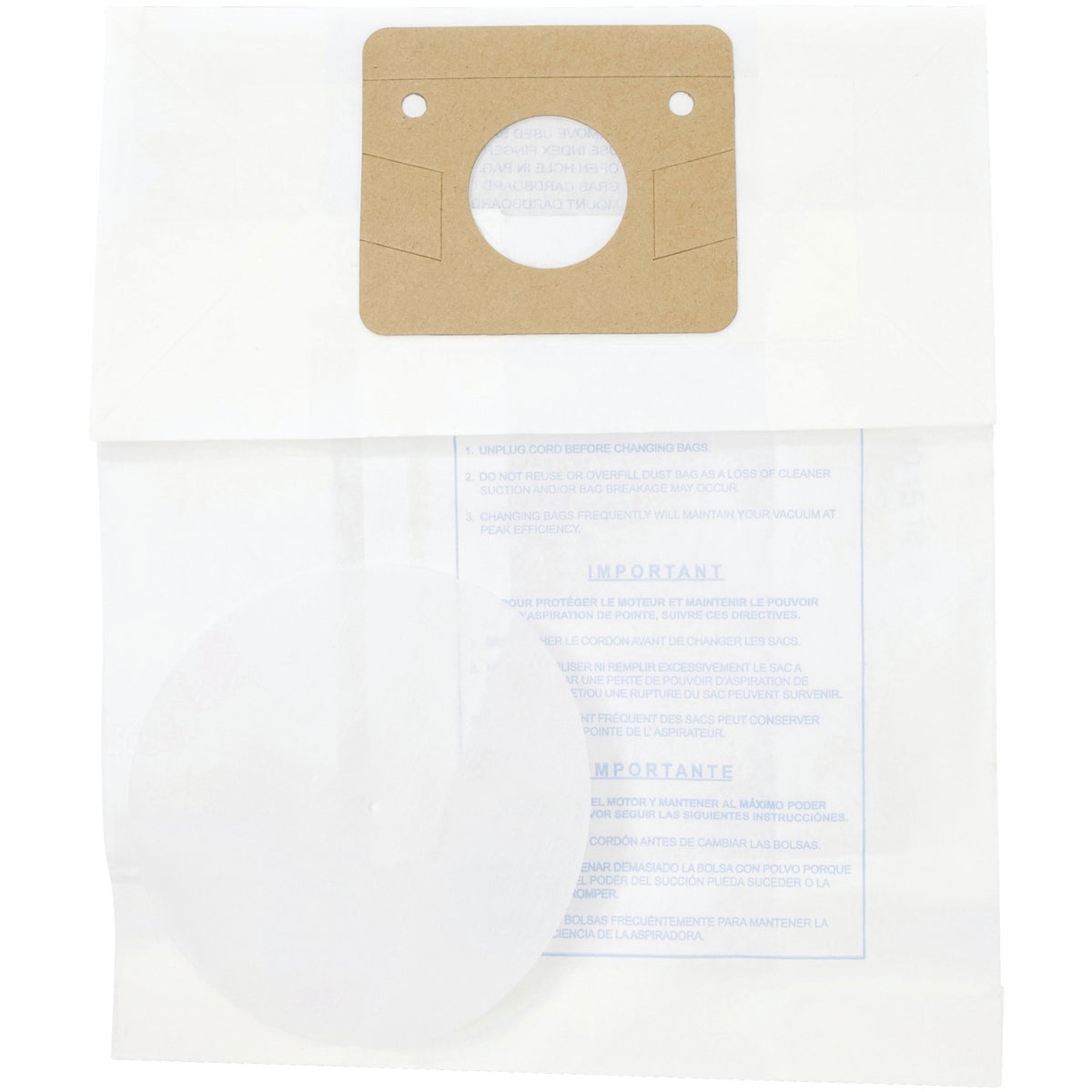 Type B Standard Vacuum Bag (3-Pack)