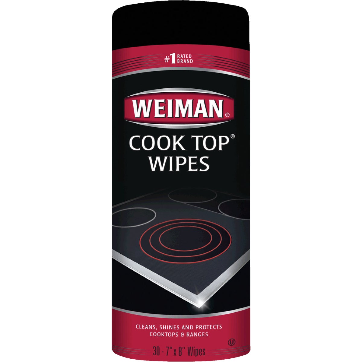 Weiman 7 In. x 8 In. Cook Top Cleaning Wipe (30 Count)