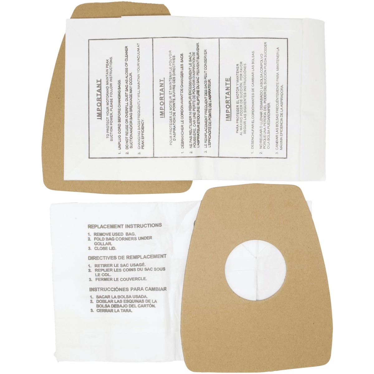 Eureka Type C Standard Vacuum Bag (3-Pack)