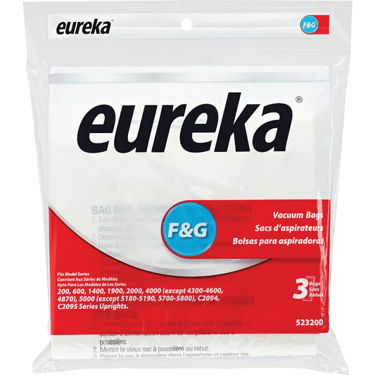 Eureka Type F & G Standard Vacuum Bag (3-Pack)