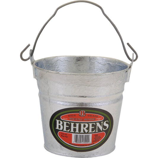 Behrens 2 Qt. Hot-Dipped Steel Pail