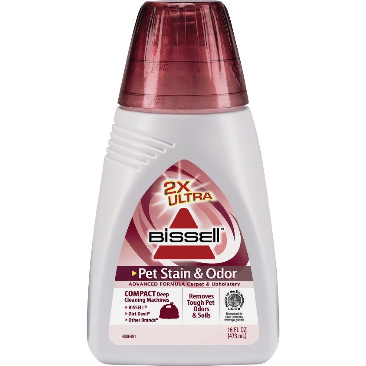 Bissell 16 Oz. Pet Odor And Stain Formula For Carpet And Upholstery