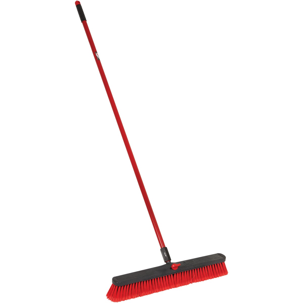 Libman 24 In. W. x 64 In. L. Steel Handle Multi-Surface Medium Sweep Push Broom