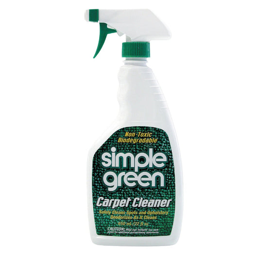 Simple 22 Oz. Green Carpet Cleaner And Spot Remover