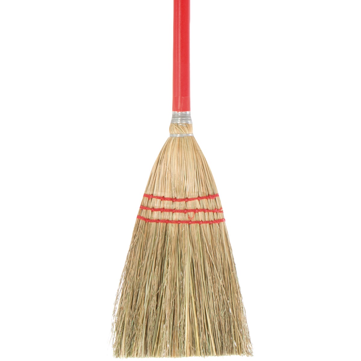 Reynera 12 In. W. x 39 In. L. Painted Wood Handle Lobby Corn Broom