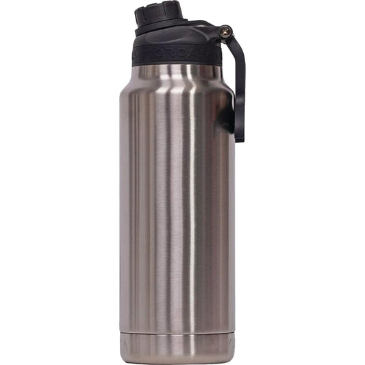 Orca Hydra 34 Oz. Stainless/Black/Black Insulated Vacuum Bottle