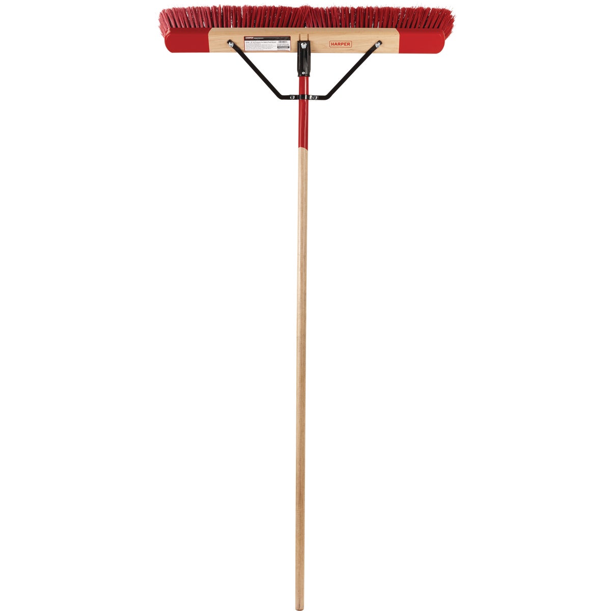 Harper 30 In. W. x 64 In. L. Wood Handle Multi-Purpose Medium Sweep Push Broom